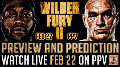 wilder vs fury predictions|Wilder vs. Fury Predictions: Can The 'Lineal' Champion Return .